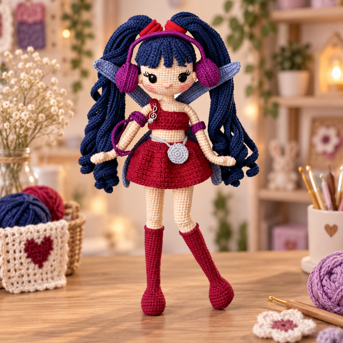 Crochet Musa Amigurumi Doll Pattern