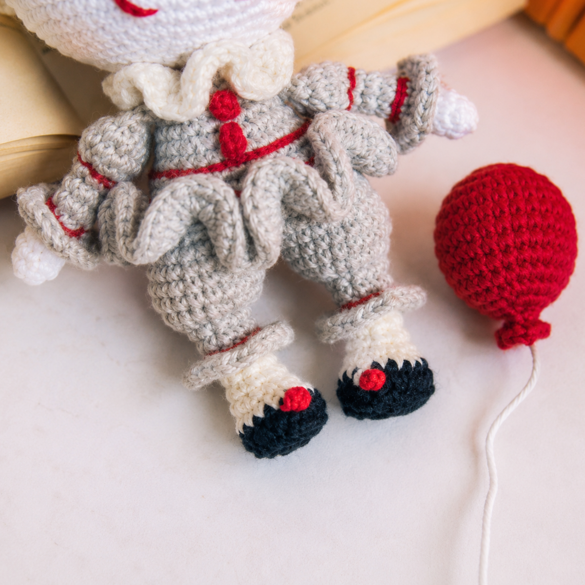 Crochet Pennywise Amigurumi Pattern