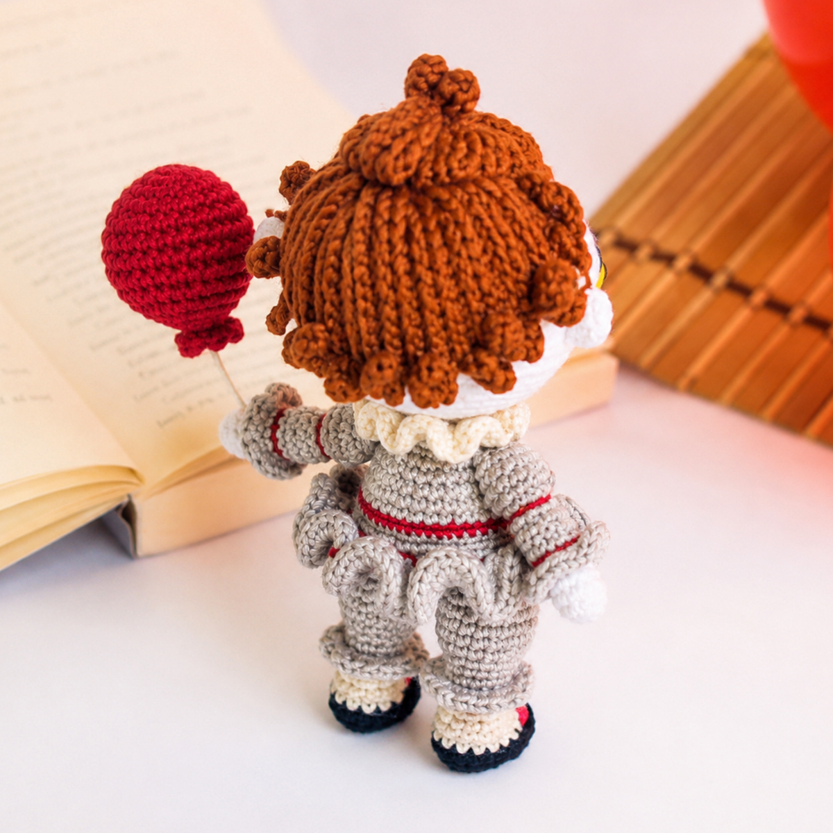 Crochet Pennywise Amigurumi Pattern