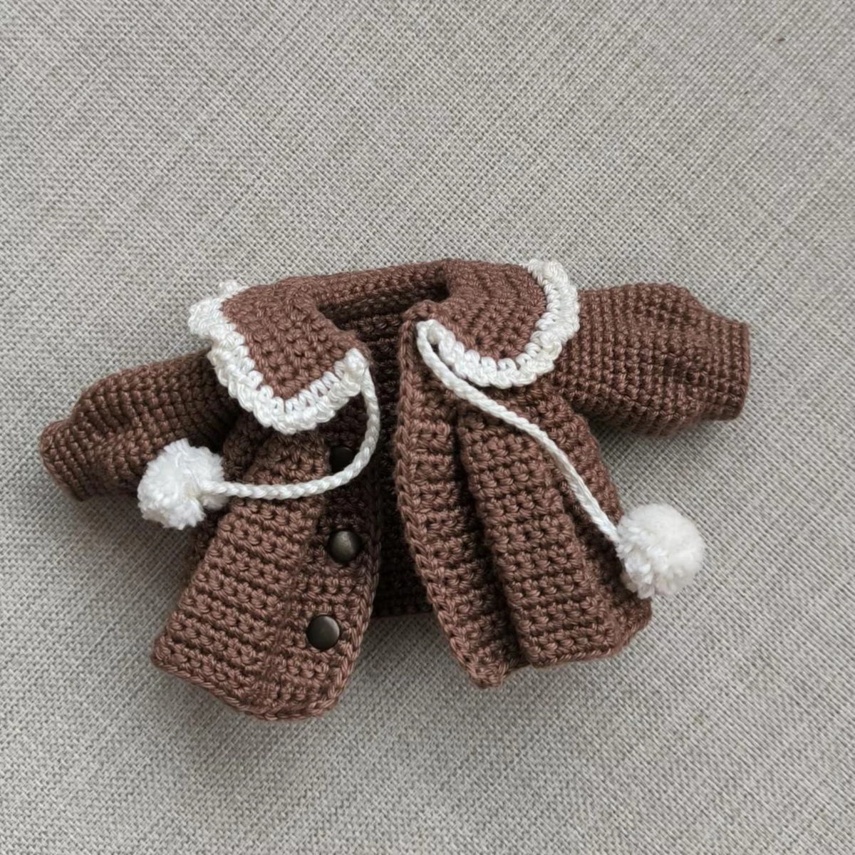 Crochet Pompom Purin Pattern