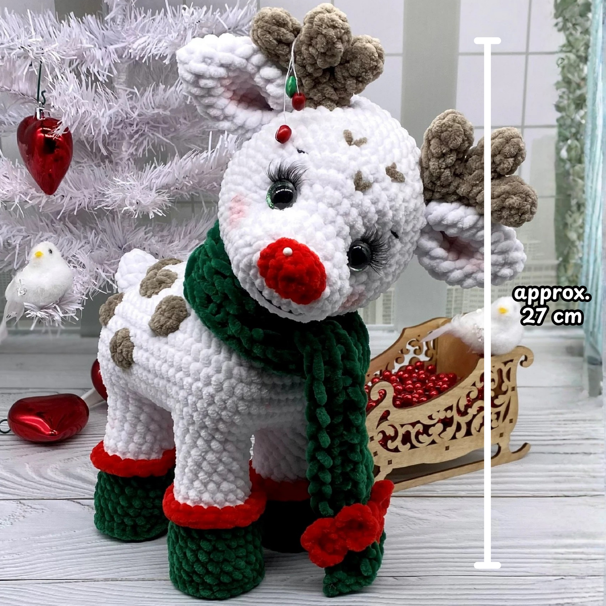 Crochet Reindeer Amigurumi Pattern