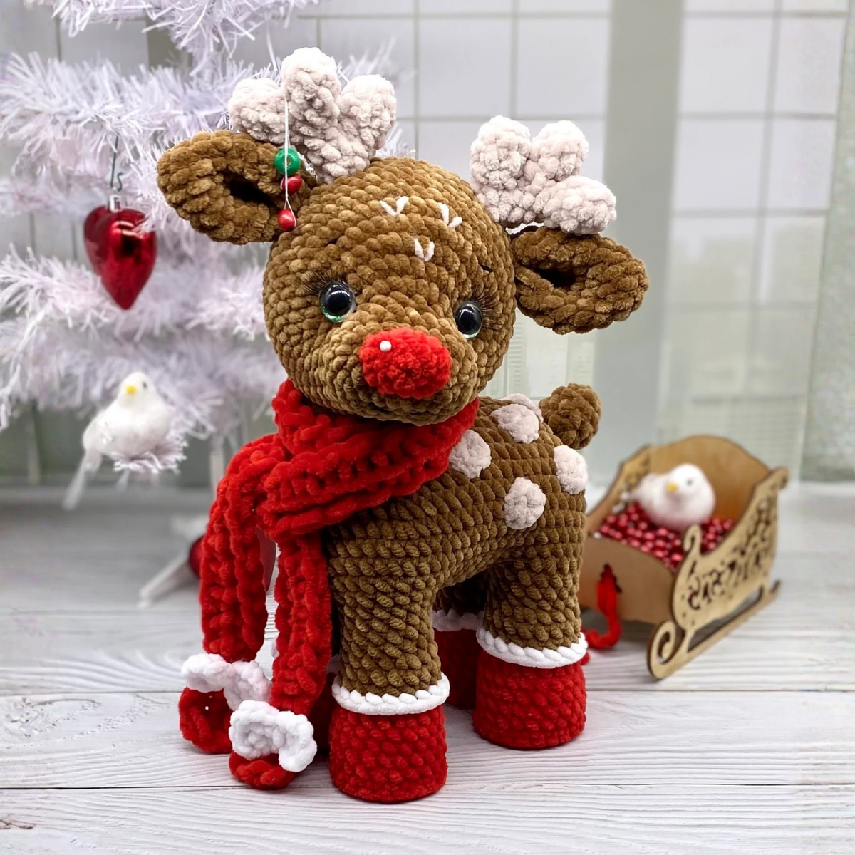 Crochet Reindeer Amigurumi Pattern