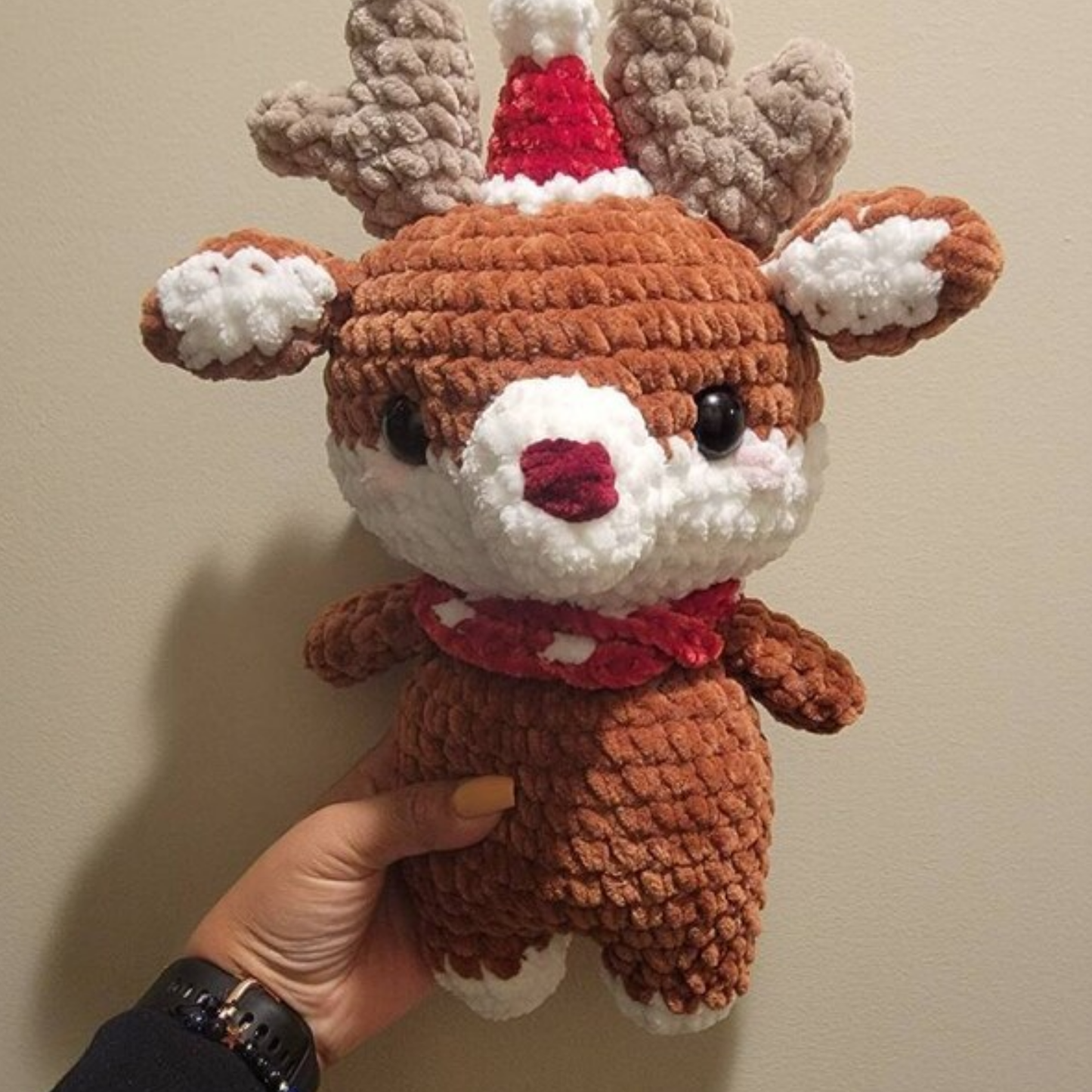 Crochet RENIE the Reindeer Amigurumi Pattern