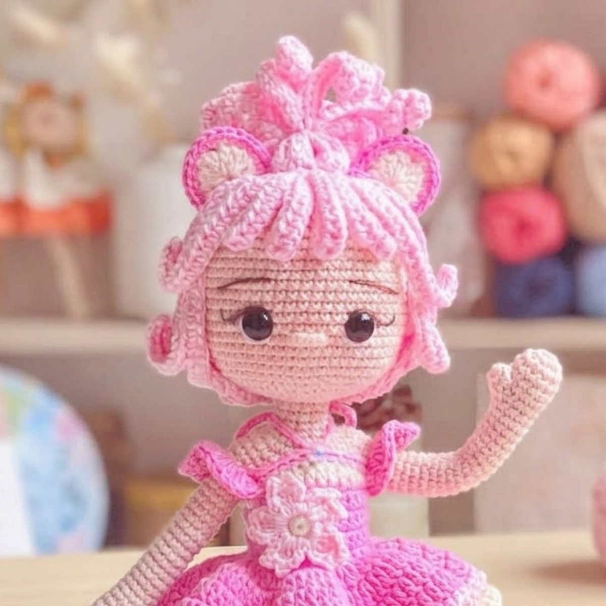 Crochet Sakura Doll Pattern