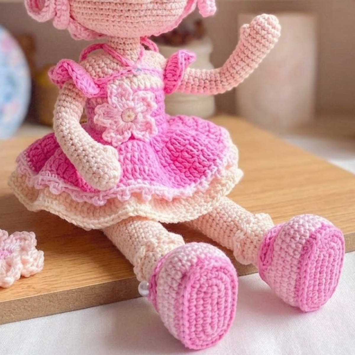 Crochet Sakura Doll Pattern