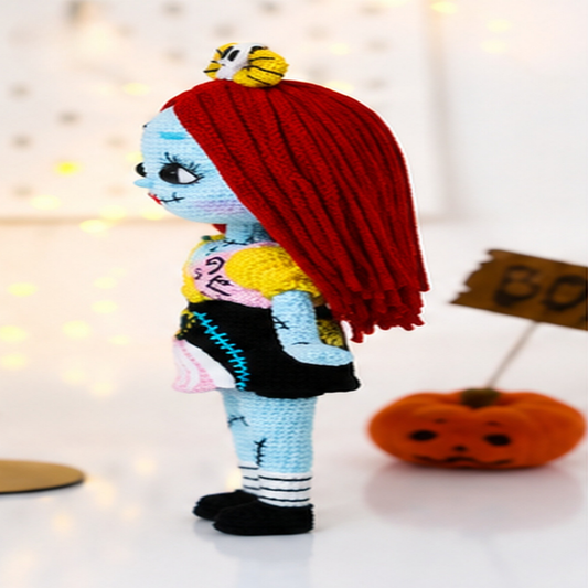Crochet Halloween Sally Doll Pattern