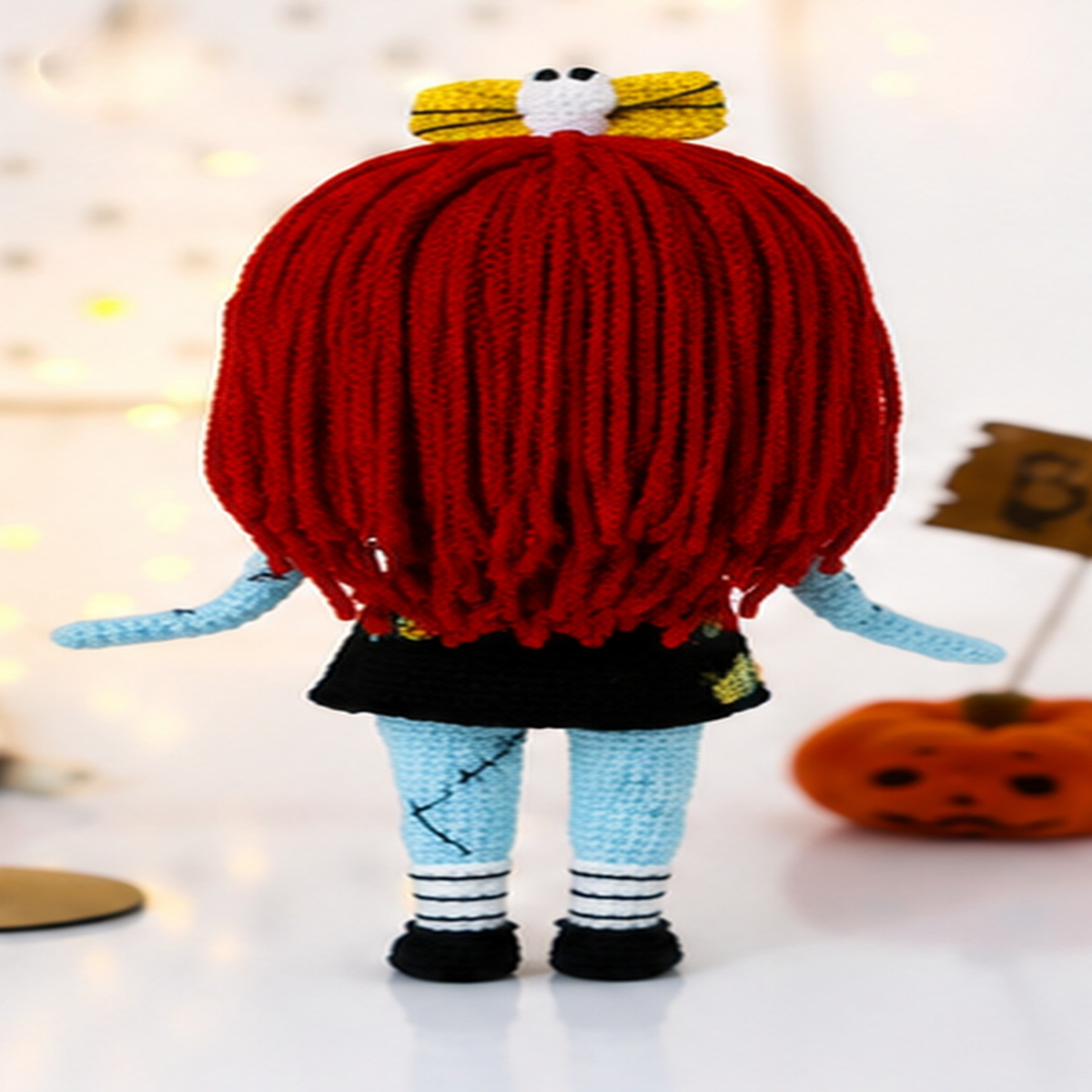 Crochet Halloween Sally Doll Pattern