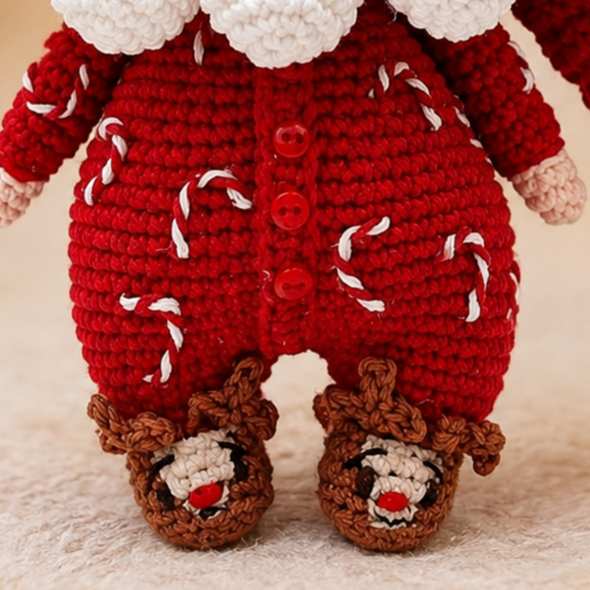Crochet Sleepy Santa Claus Amigurumi Pattern