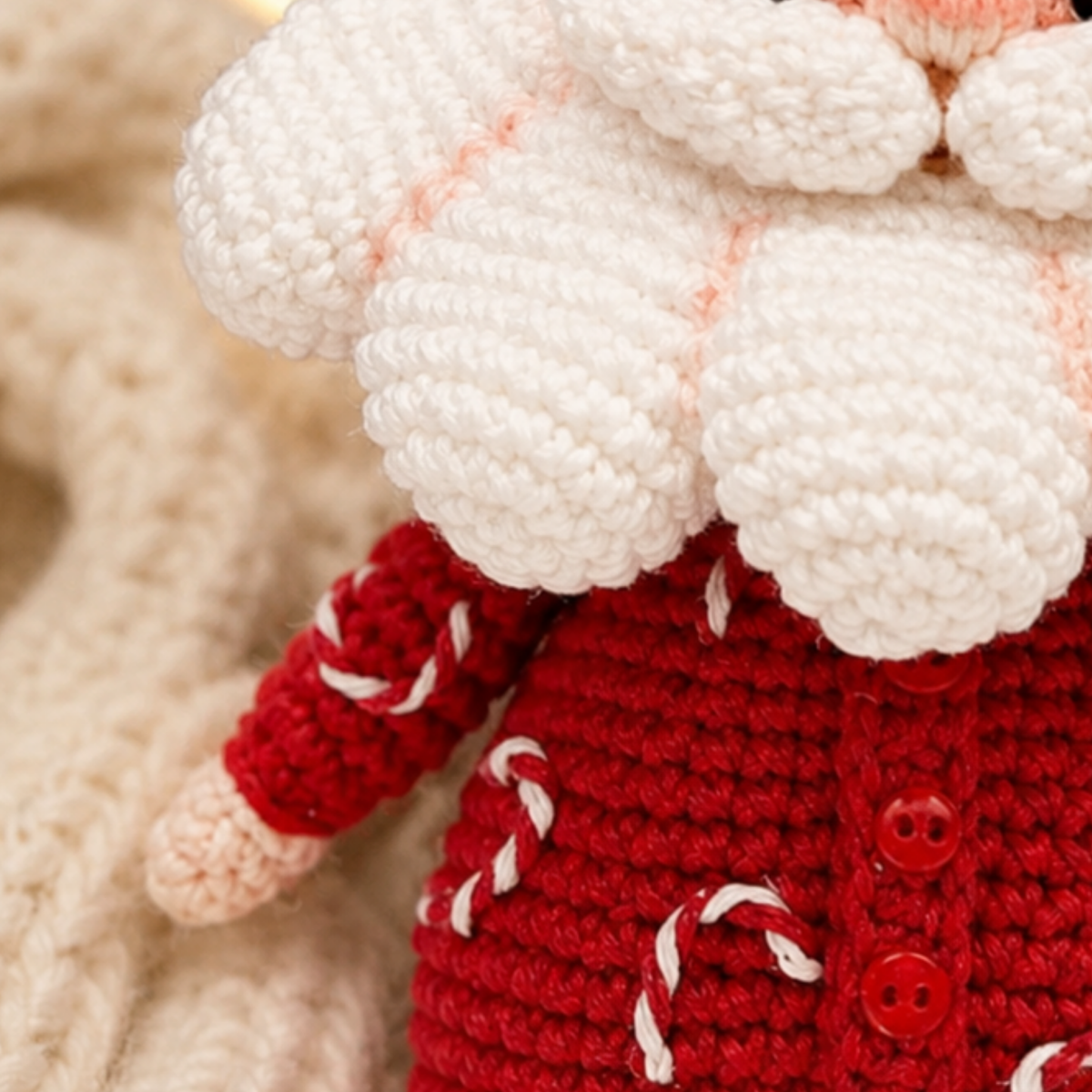 Crochet Sleepy Santa Claus Amigurumi Pattern