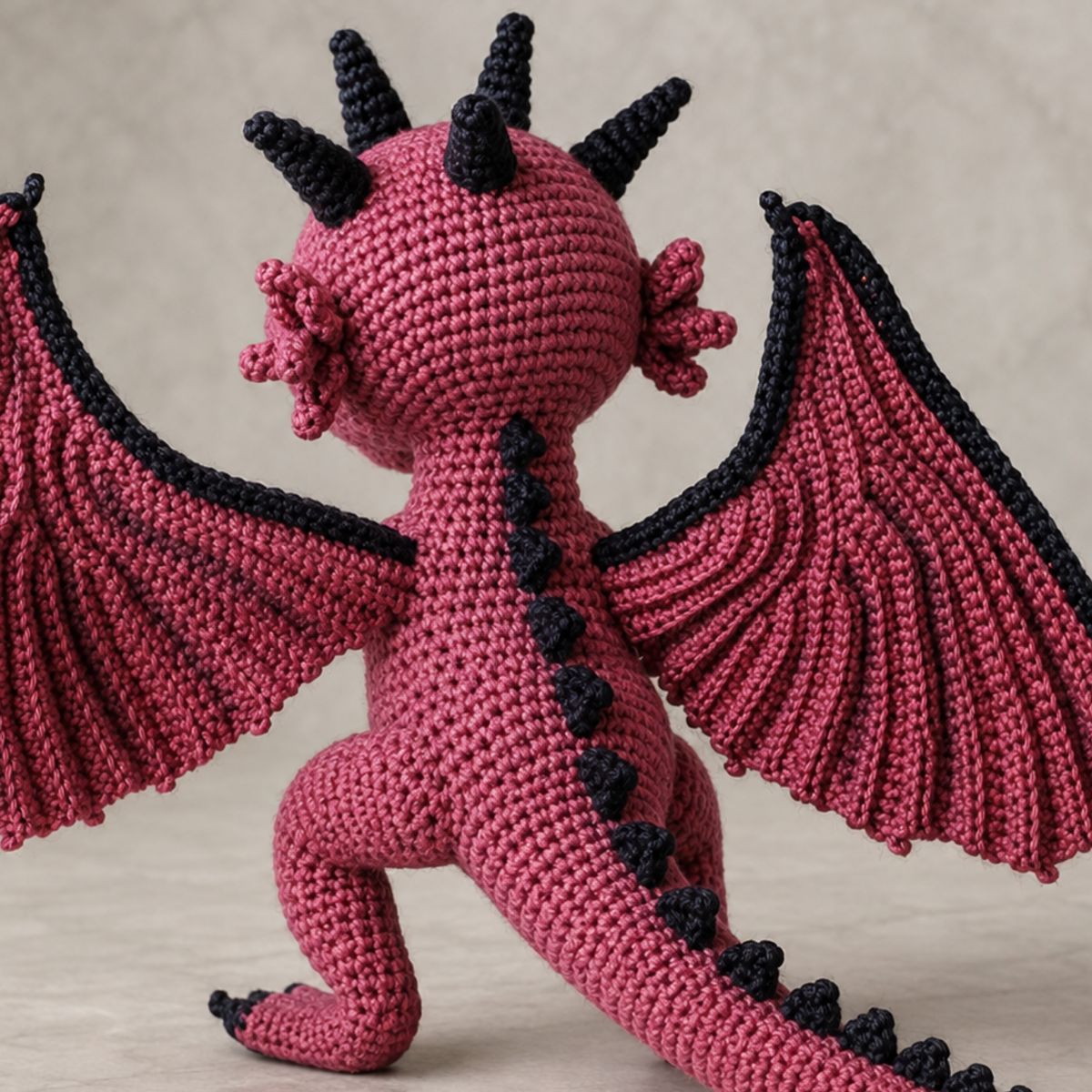 Crochet Smaug Dragon Amigurumi Pattern