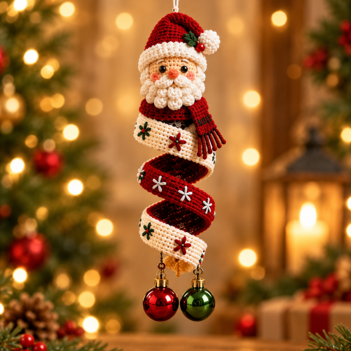 Crochet 50+ Spiral Hanging Ornament Pattern Bundle