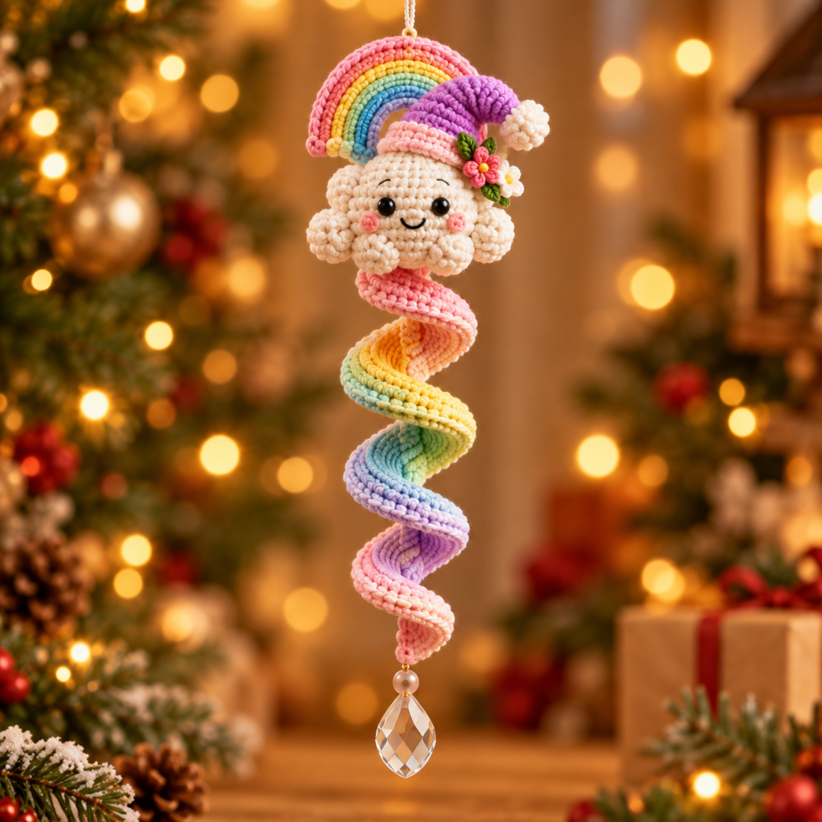 Crochet 50+ Spiral Hanging Ornament Pattern Bundle