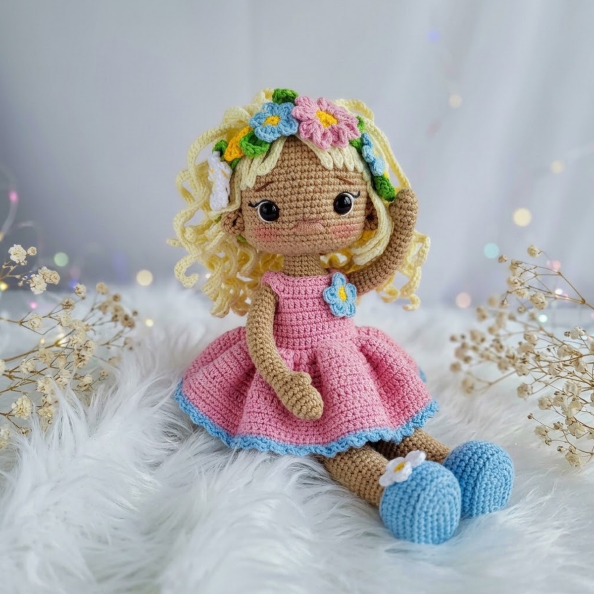 Crochet Spring Doll Pattern