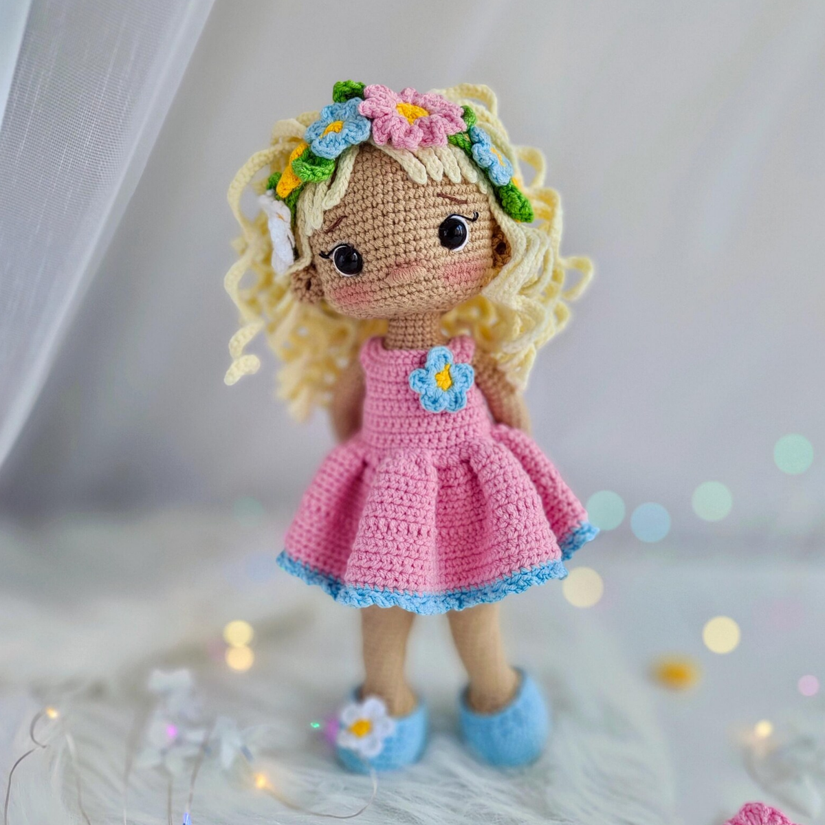 Crochet Spring Doll Pattern
