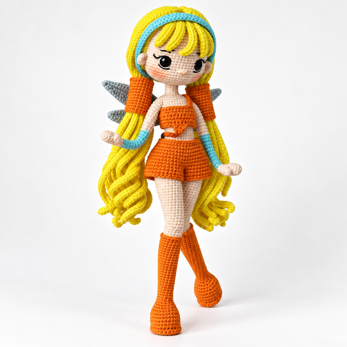 Crochet Stella Amigurumi Fairy Doll Pattern