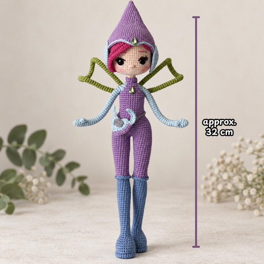 Crochet Tecna Amigurumi Fairy Doll Pattern