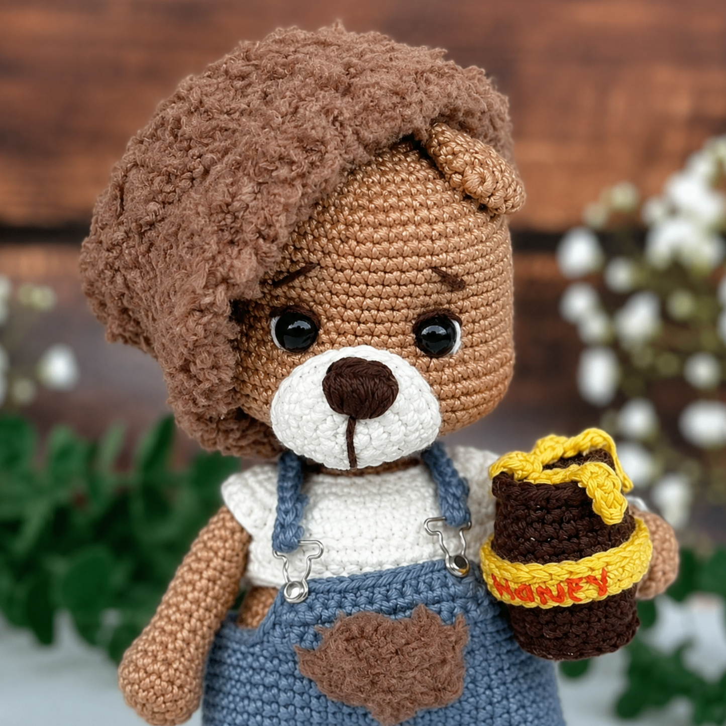 Crochet Teddy Bear Amigurumi Pattern