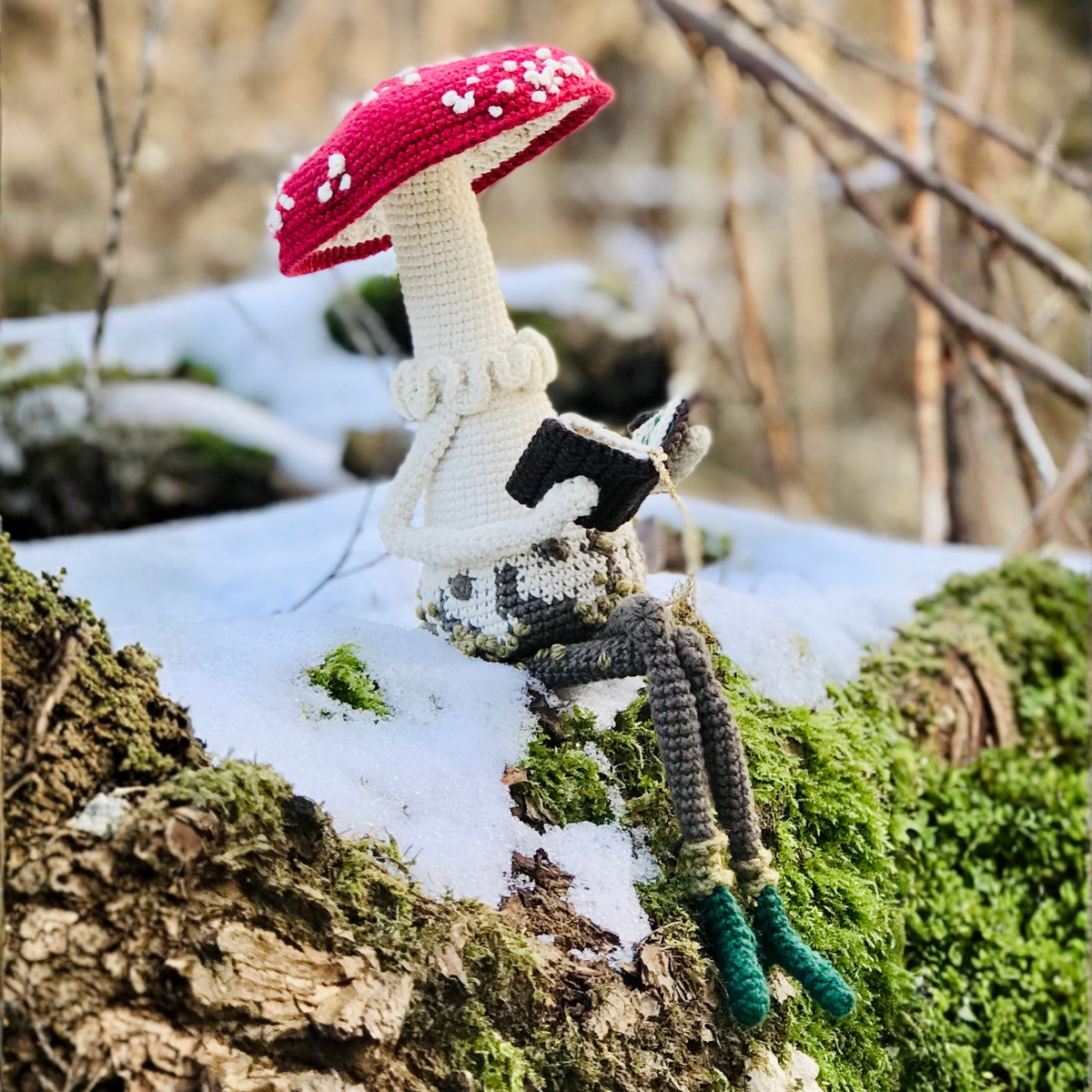 Crochet Toxic Toadstool Pattern