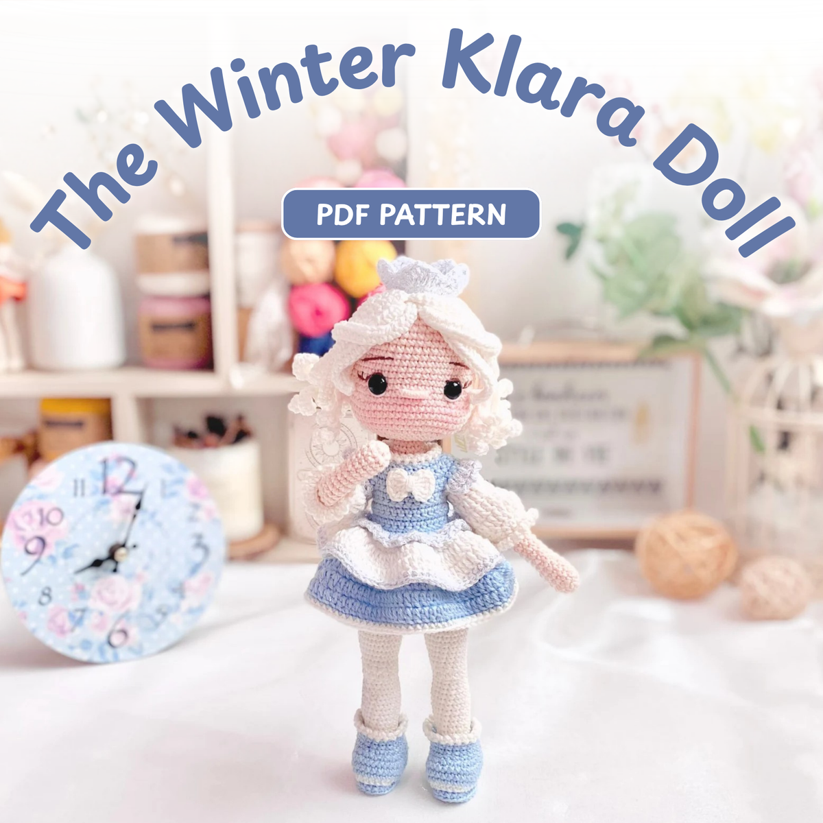 Crochet Winter Klara Amigurumi Doll Pattern