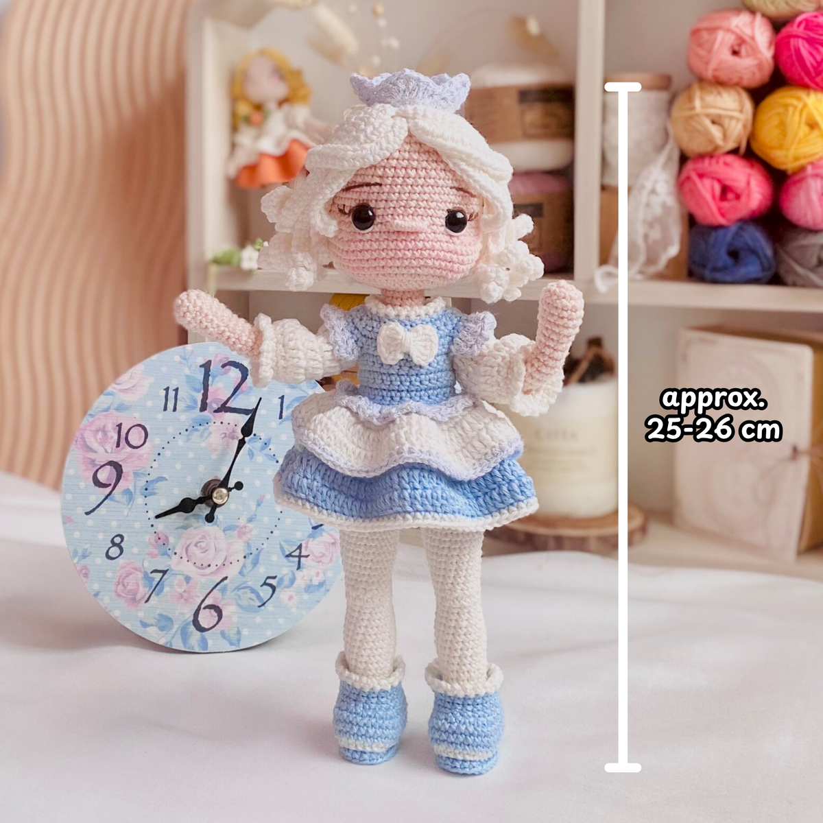Crochet Winter Klara Amigurumi Doll Pattern