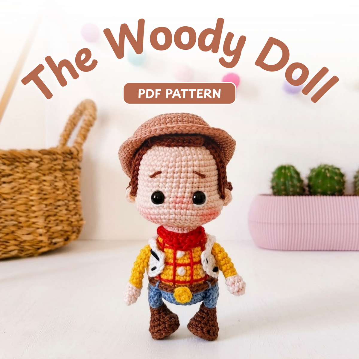 Crochet Woody Doll Pattern