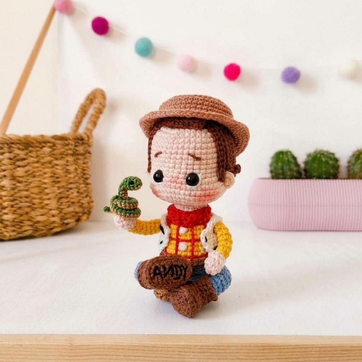 Crochet Woody Doll Pattern
