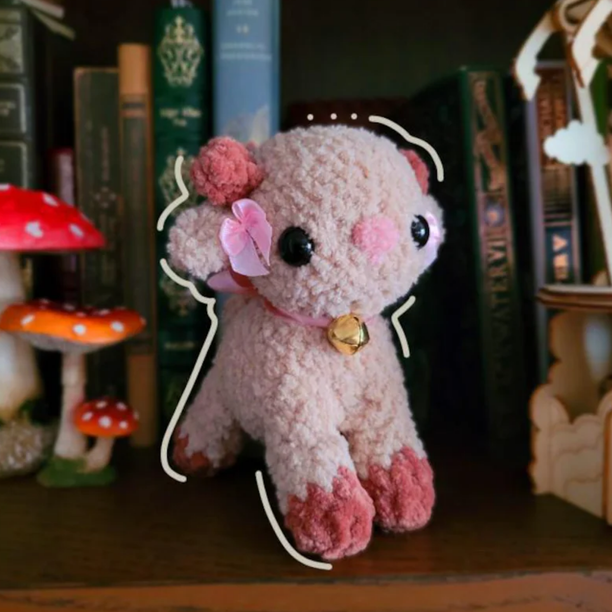 Baby Goat Amigurumi Crochet Pattern