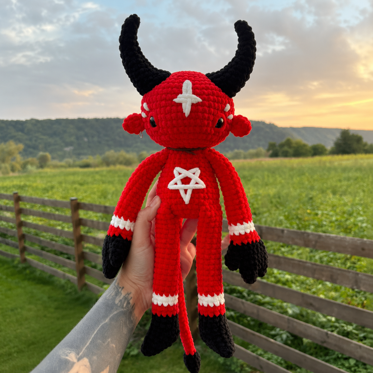 Big Demon Crochet Pattern