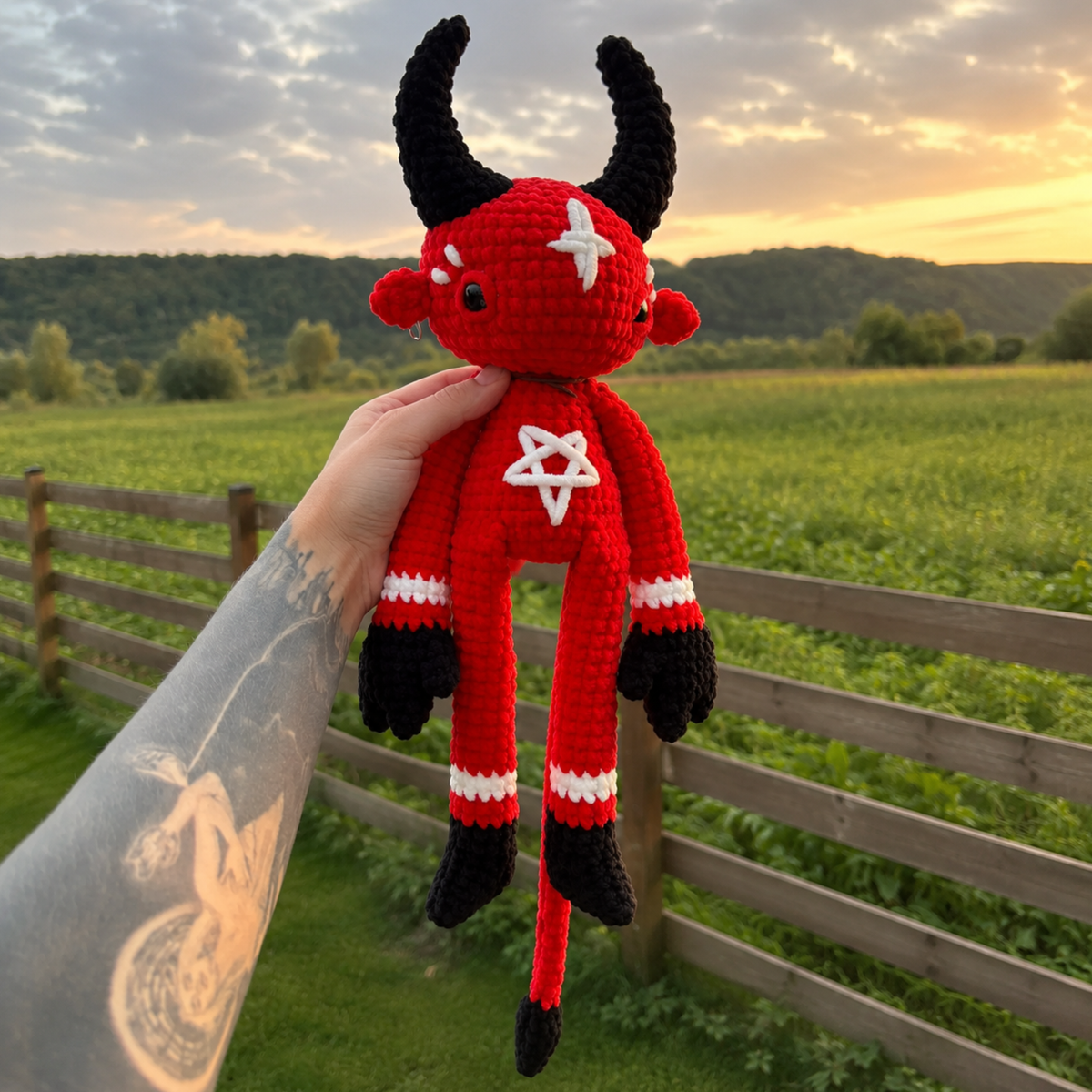 Big Demon Crochet Pattern