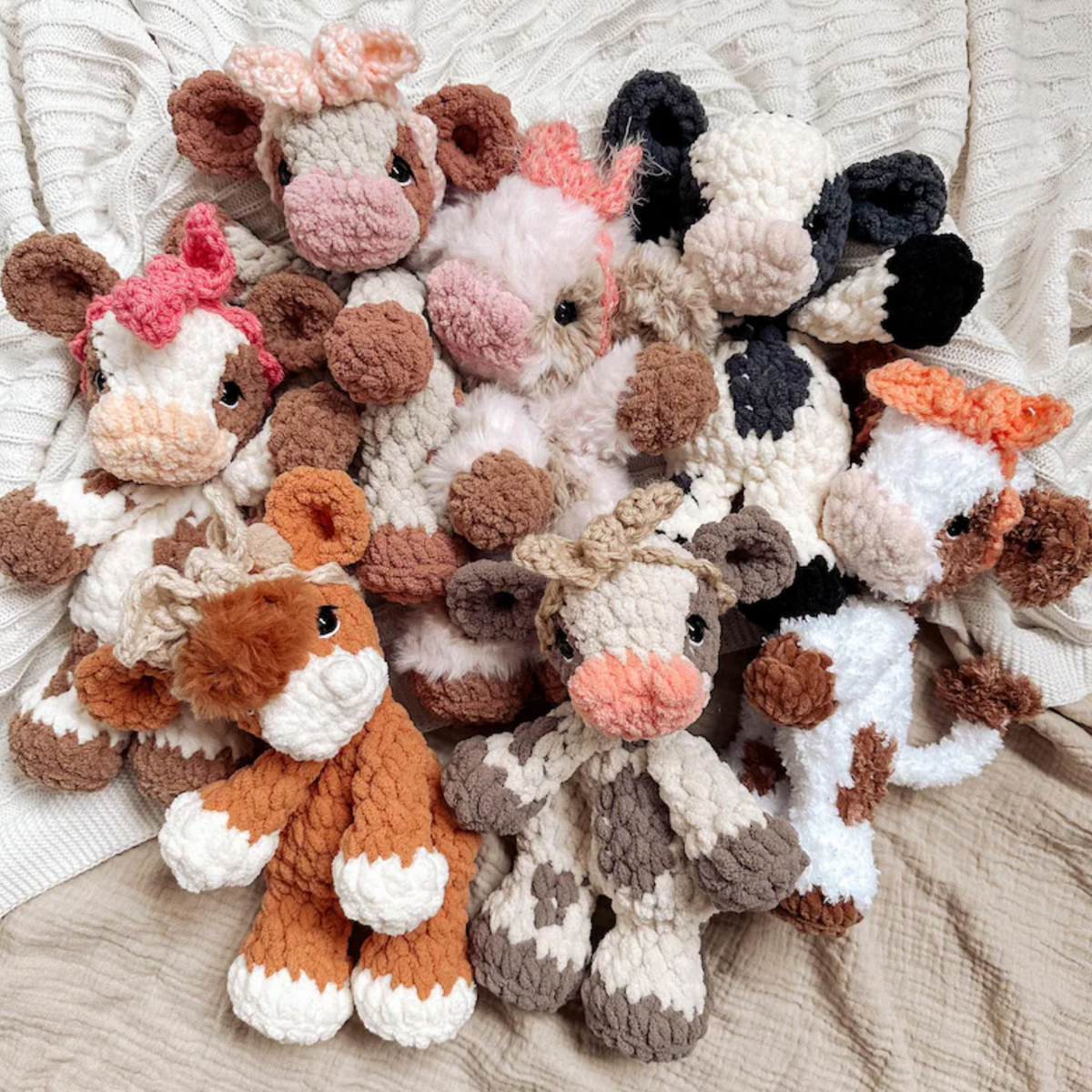 Charlie the Calf Crochet Pattern