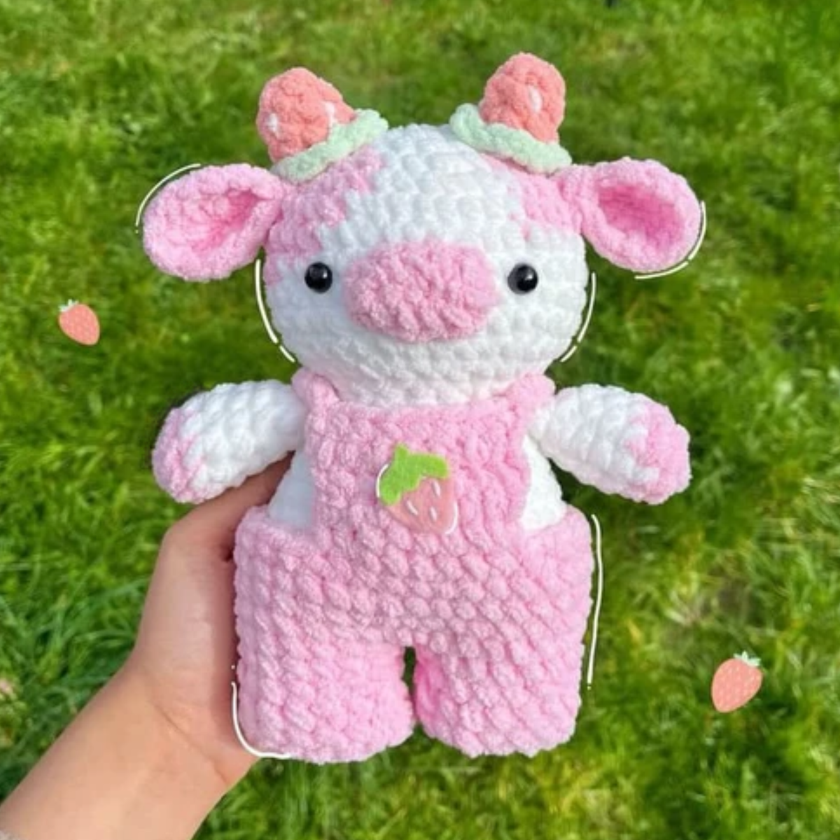Cherry Cows Mod Crochet Pattern