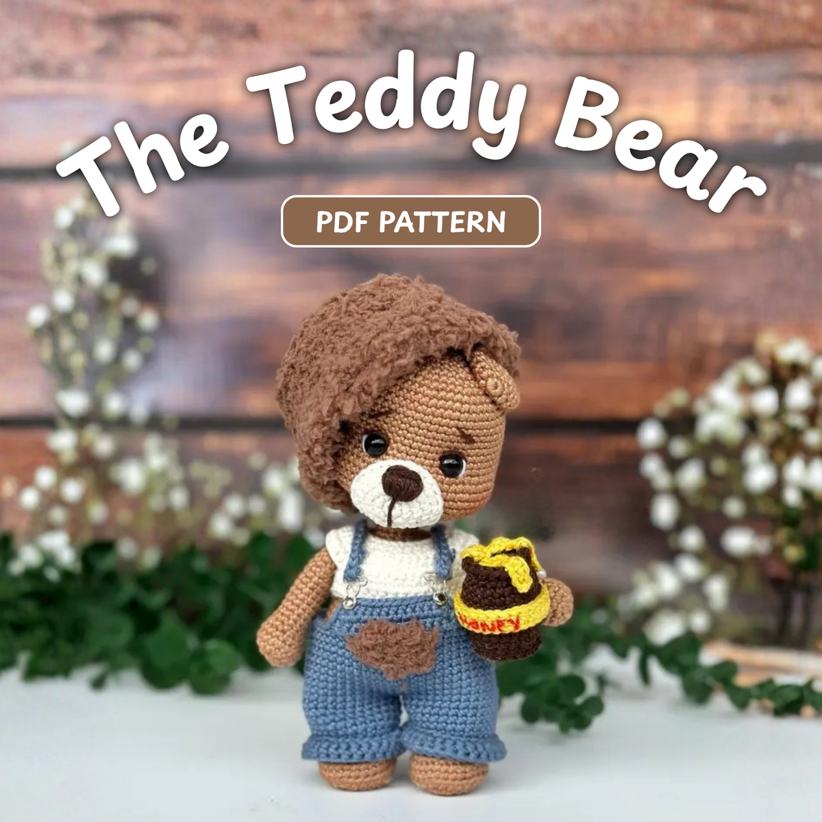 Classic Teddy Bear Amigurumi Crochet Pattern