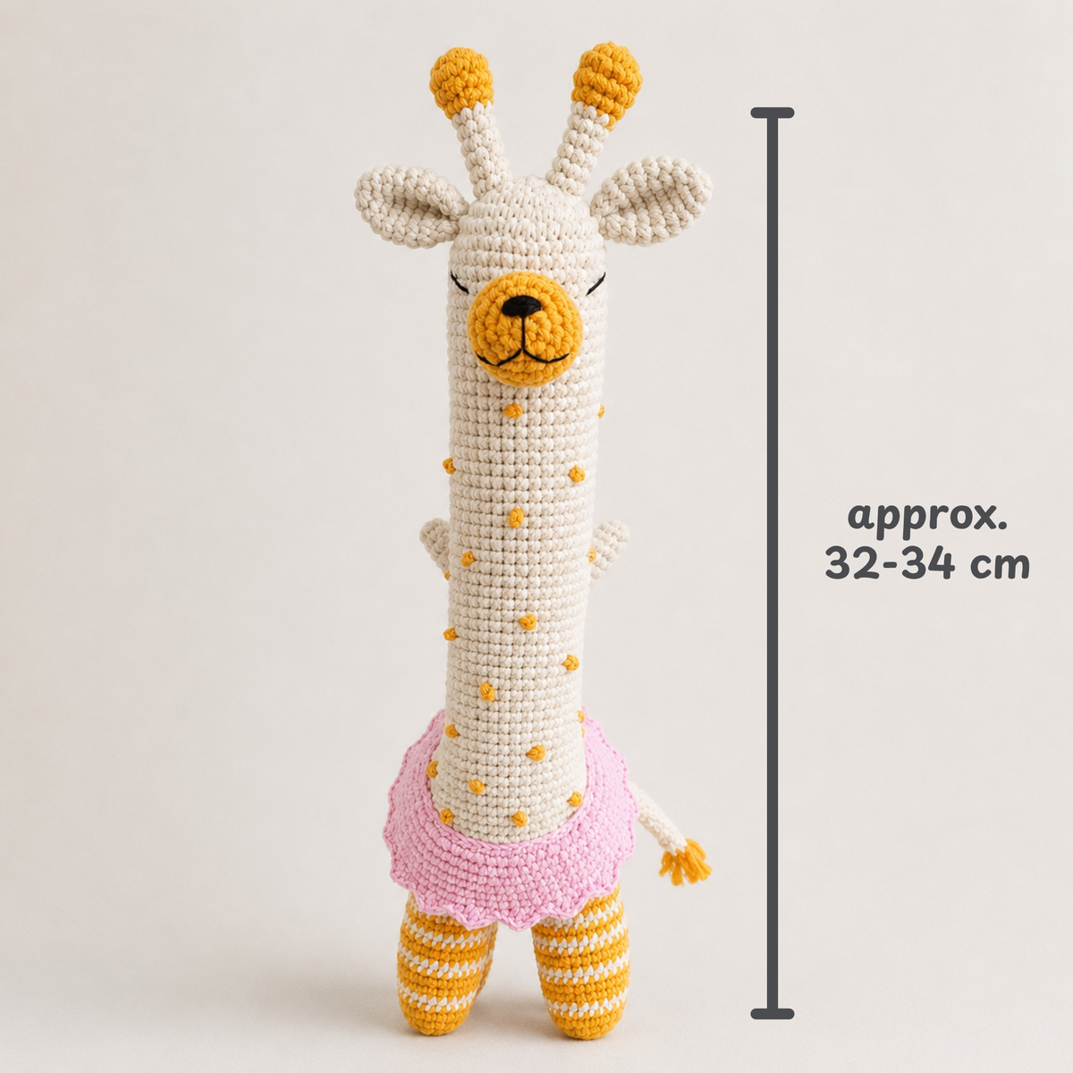 Daisy the Giraffe Amigurumi Crochet Pattern