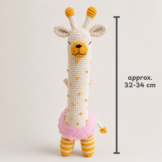 Daisy the Giraffe Amigurumi Crochet Pattern