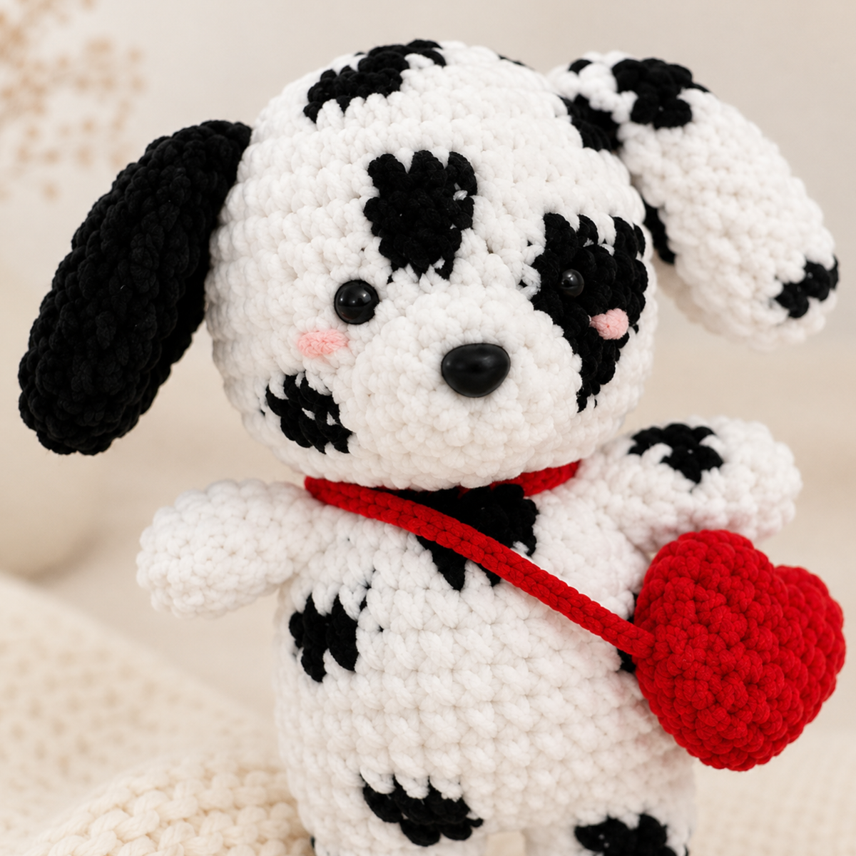 Dalmatian the Dog Amigurumi Crochet Pattern