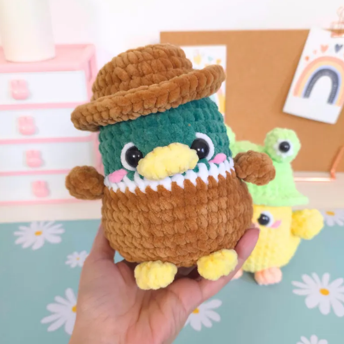 Duck and Mallard Amigurumi Crochet Pattern