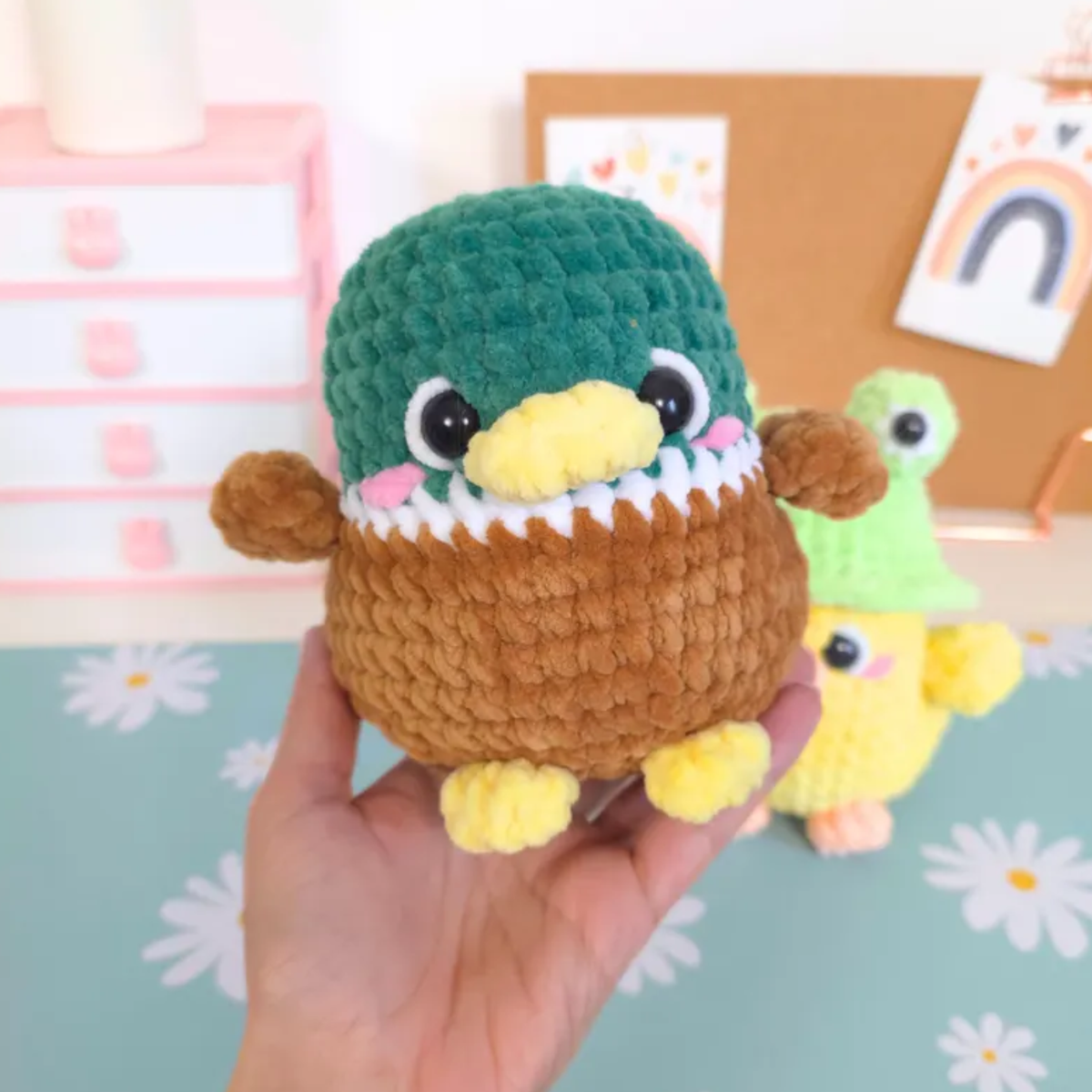 Duck and Mallard Amigurumi Crochet Pattern
