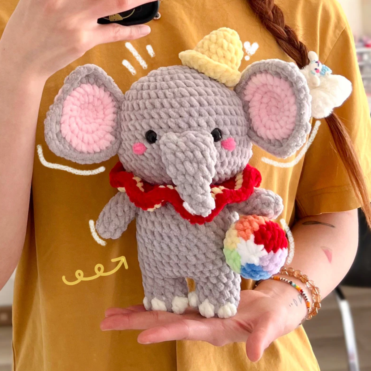 Dumbo & Friends Elephant Crochet Pattern