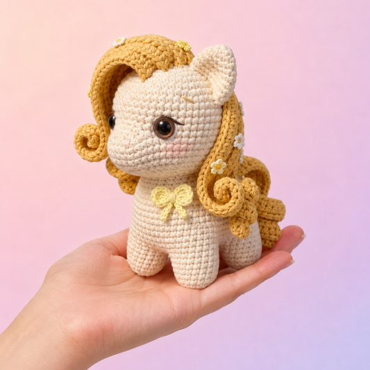 Fantasy Pony Amigurumi Crochet Pattern