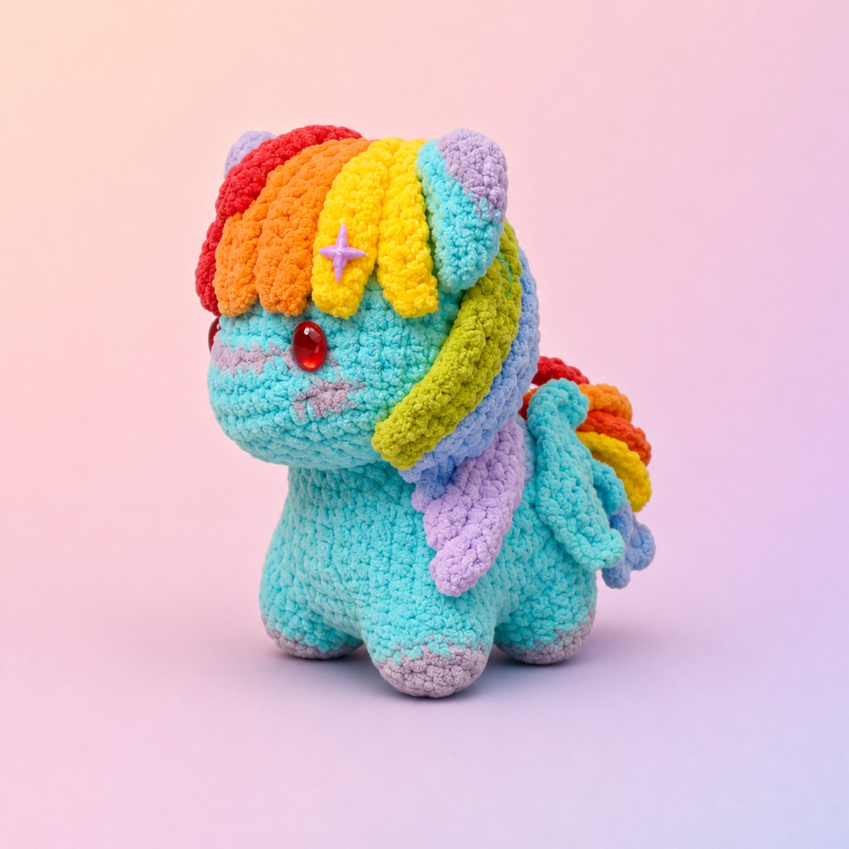 Fantasy Pony Amigurumi Crochet Pattern