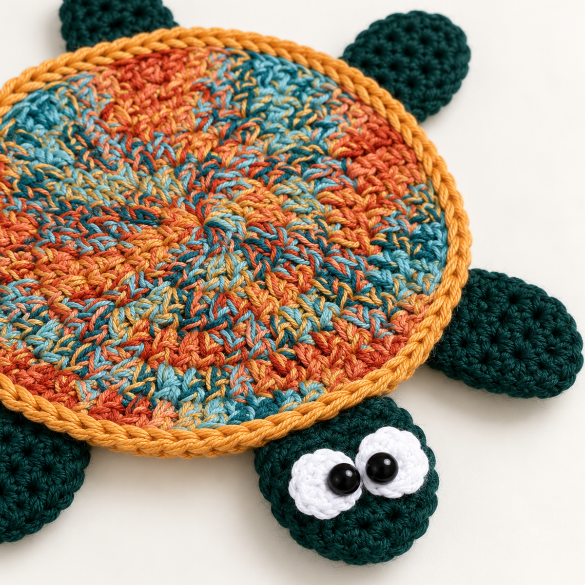 Floor Turtle Version 2 Crochet Pattern