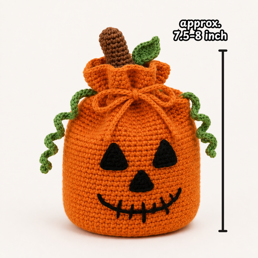 Halloween Treat Candy Bags Crochet Pattern