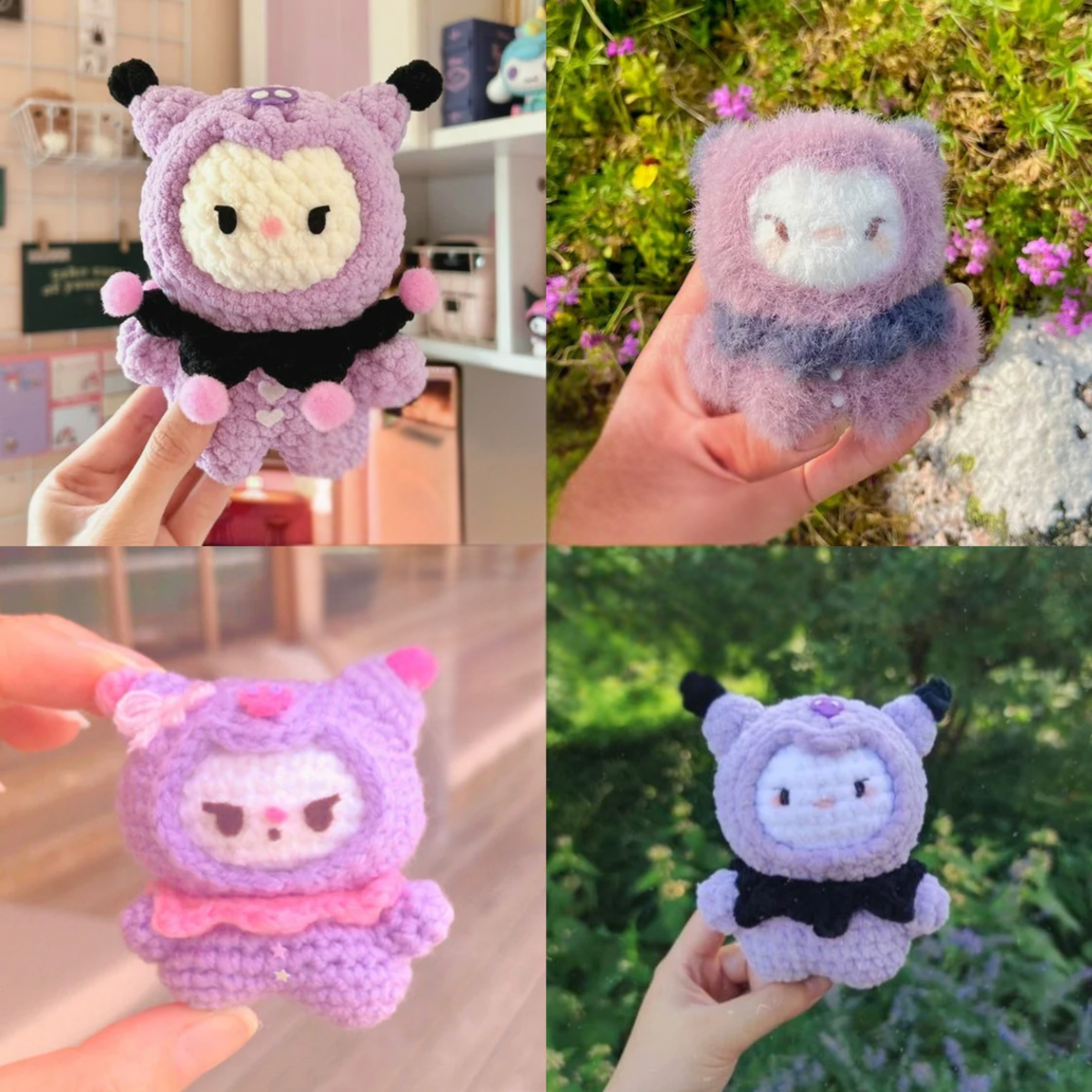 Joker Kitty Crochet Pattern