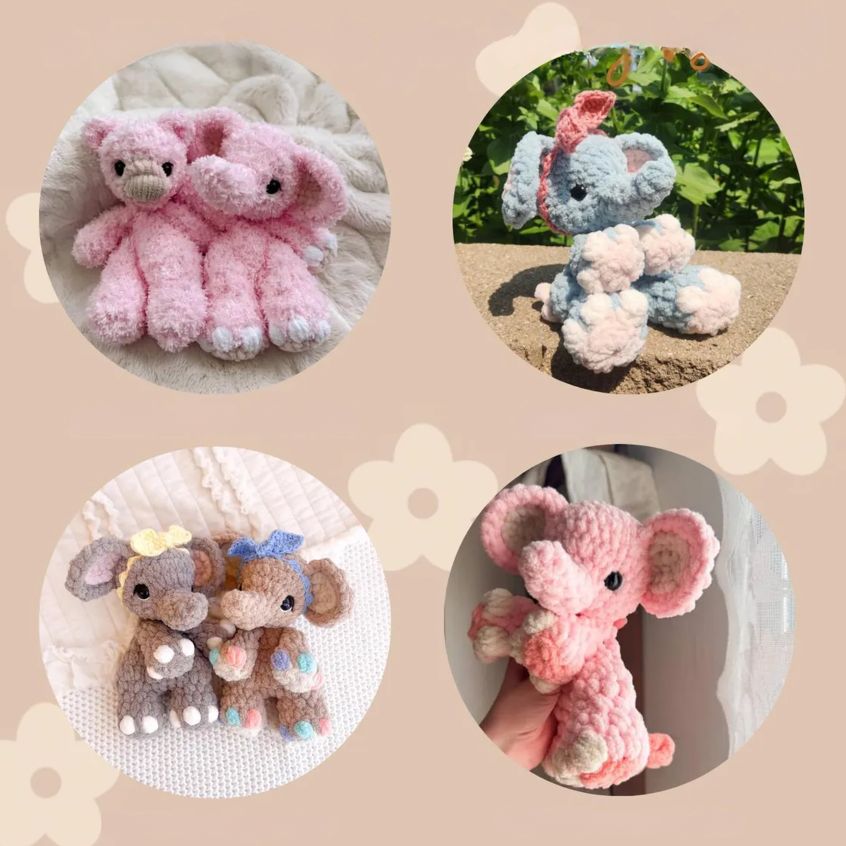 May the Elephant Plush Toy Crochet Pattern