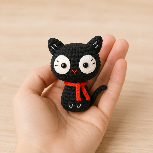 Mini Cat Amigurumi Crochet Pattern