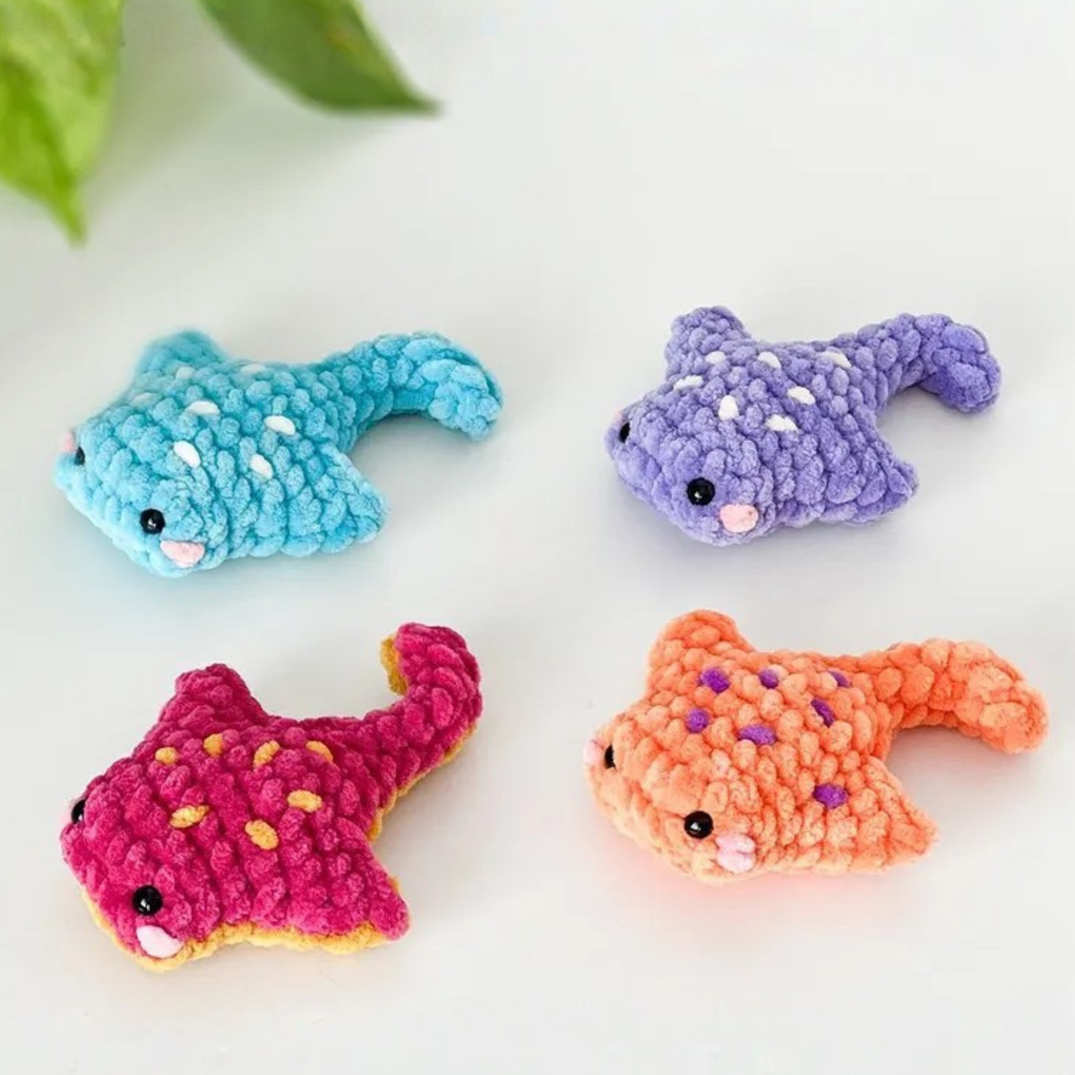 Mini Stingray Amigurumi Crochet Pattern