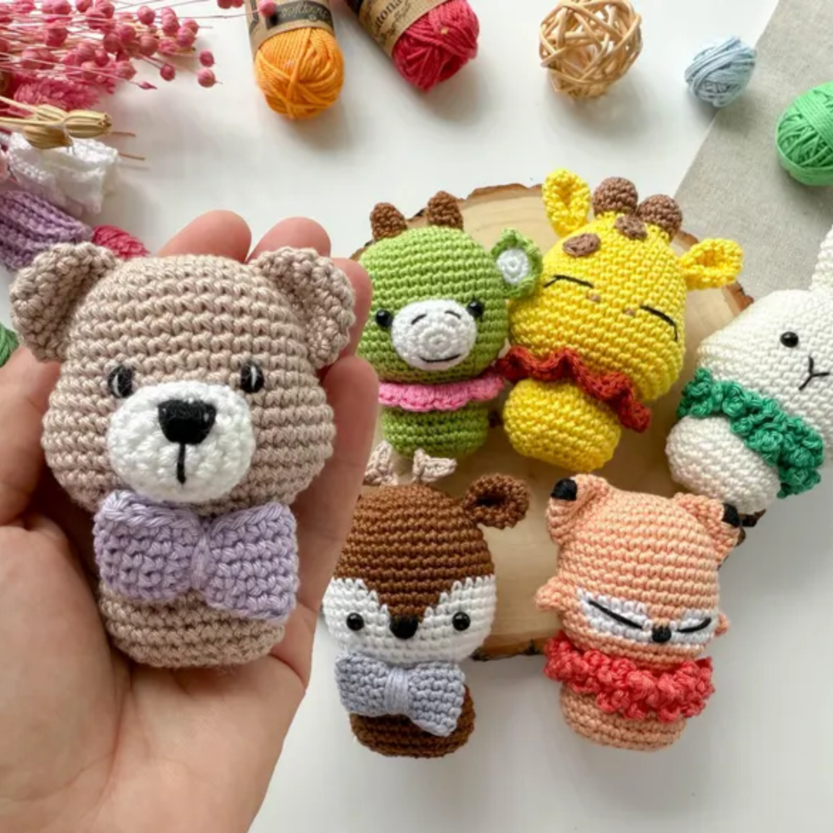 Mini Toys Crochet Pattern