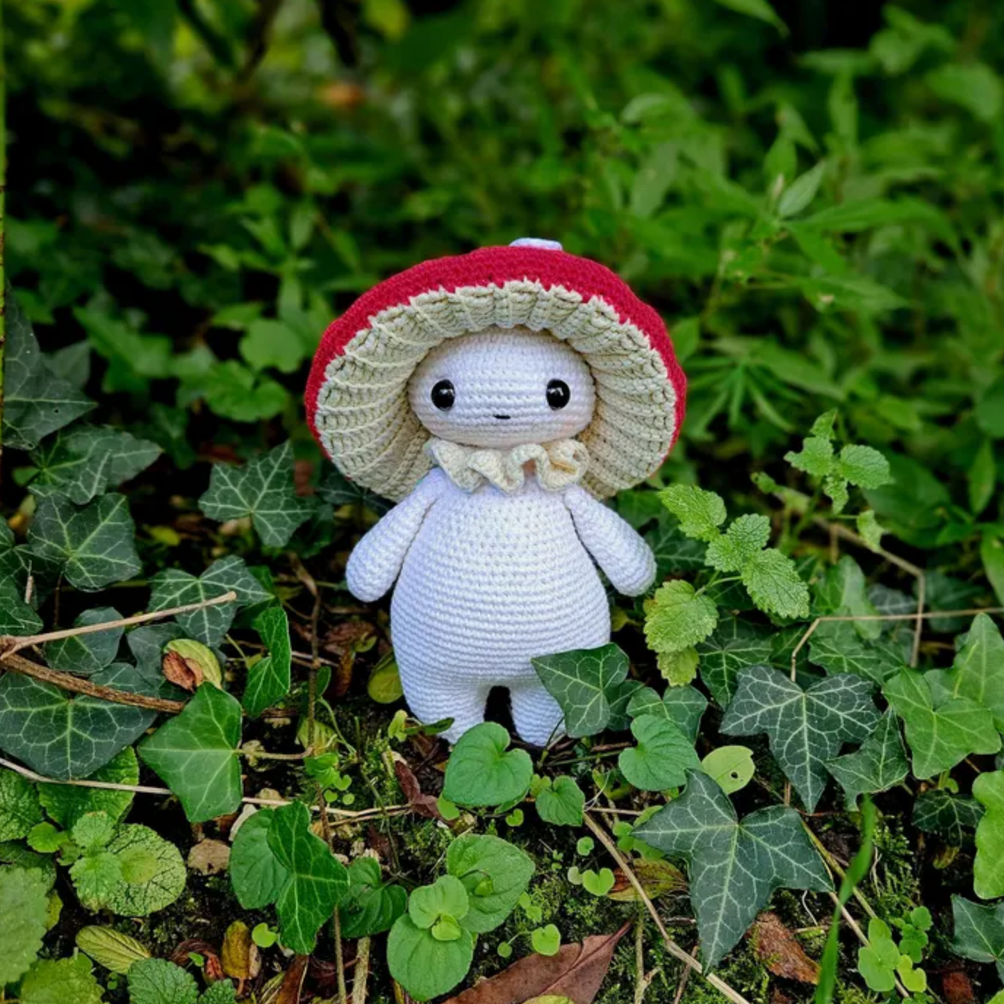Mushroom Guy Amigurumi Crochet Pattern