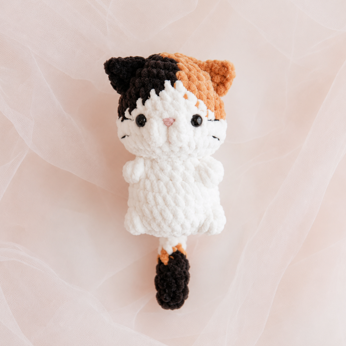 No Sew Baby Cat Bundle Crochet Pattern