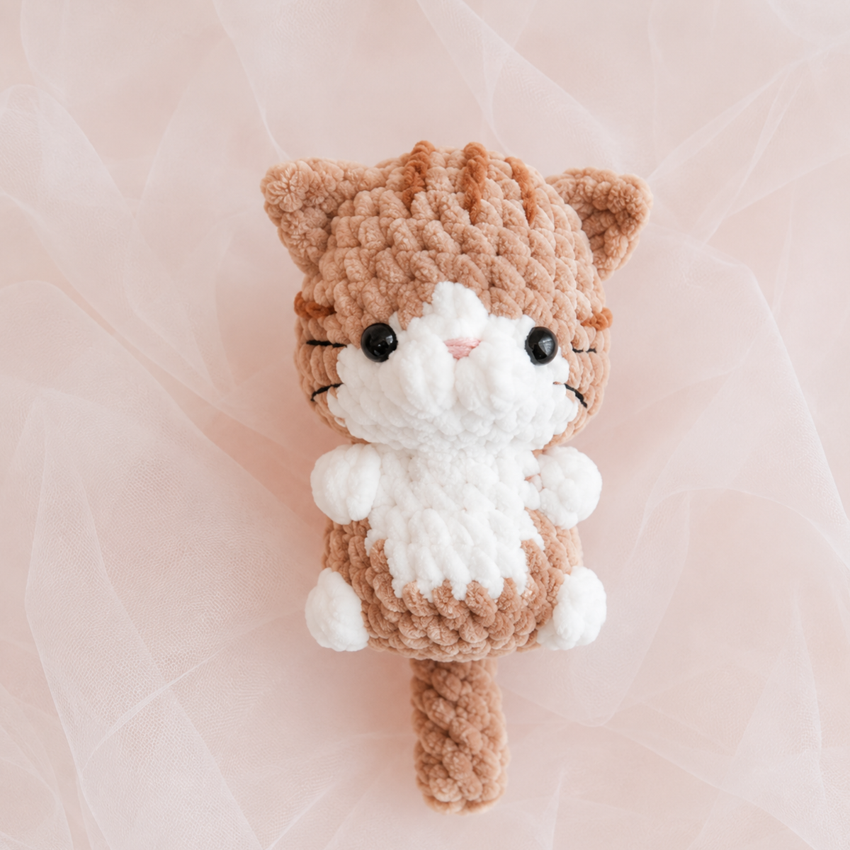No Sew Baby Cat Bundle Crochet Pattern